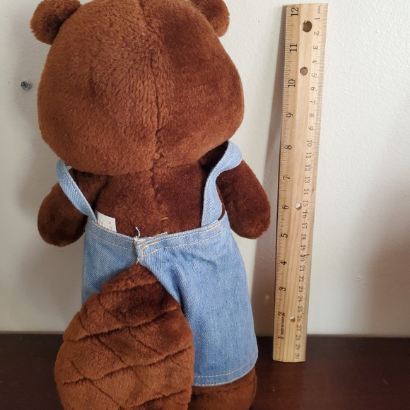 Vintage Get Along Gang Bingo Beaver Plush. 1984. - Picture 2 of 2